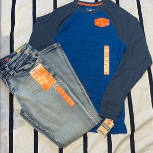 men’s new outfit. both included